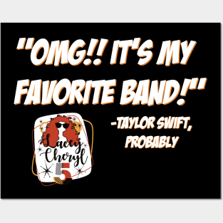 Her Favorite Band Posters and Art